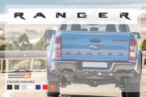 Ford Ranger Tailgate Stylish Lettering Decal Ford Vehicle Decals