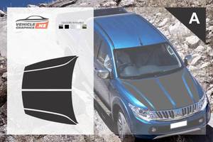 Products: Triton Hood Graphics Mitsubishi Vehicle Graphics NZ
