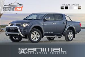 Mitsubishi Animal Freeride Side Door Decals Vehicle Graphics NZ