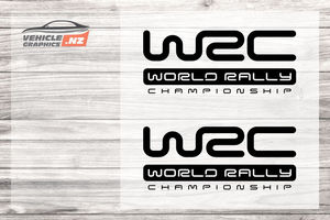 Products: WRC World Rally Championship Sticker 4x4 Decals Vehicle Graphics NZ