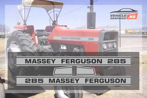 Massey Ferguson 285 Graphic Kit Tractor Decals Vehicle Graphics NZ