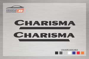 Products: Swift Charisma Caravan Decal Generic Vehicle Decals VehicleGraphicsNZ