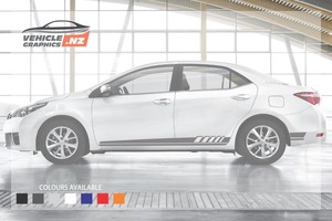 Products: Custom Side Stripe Decal Generic Vehicle Decals