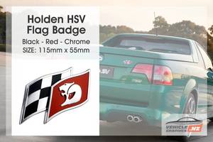 Products: Holden HSV Flag Badge Holden Decals Vehicle Graphics NZ