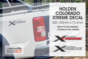 Holden Colorado XTreme Decals Holden Vehicle Graphics NZ