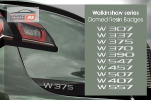 W Series Resin Badge Holden Walkinshaw Decals