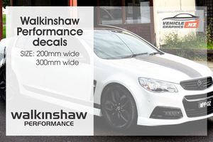 Products: Walkinshaw Performance Decal Holden Vehicle Graphics NZ
