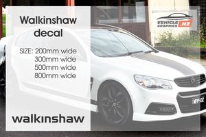 Products: Walkinshaw Decal Holden Car Decals Vehicle Graphics NZ