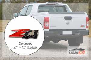 Colorado Z71 4x4 Badge Holden Decals Vehicle Graphics NZ