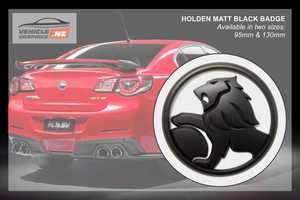 Products: Holden Black Lion Badge Holden Decals Vehicle Graphics NZ
