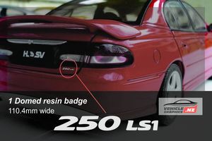 Products: HSV 250 LS1 Boot Lid Badge Holden Stickers Vehicle Graphics