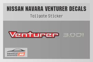 Products: Nissan Navara Venturer 3.0Di Decal Nissan Vehicle Decals