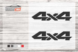 Products: Generic 4x4 Decal 35055 4x4 Decals Vehicle Graphics NZ