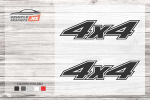 Generic 4x4 Decal 35054 4x4 Decals Vehicle Graphics NZ