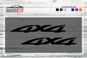 4x4 Generic Vehicle Decals for utes 4x4 Decals Vehicle Graphics NZ