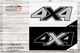 4x4 Vehicle Decals 35051 Generic Vehicle Decals Vehicle Graphics NZ