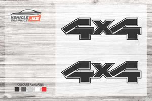 Products: Generic 4x4 Decal 35048 4x4 Decals Vehicle Graphics NZ