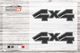 Generic 4x4 Decal 35048 4x4 Decals Vehicle Graphics NZ