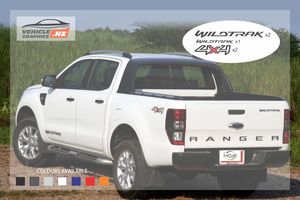 Products: Ford Ranger Wildtrak 4x4 Graphic Kit Ford Vehicle Decals
