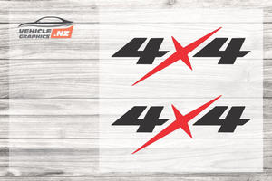 Products: Isuzu 4x4 Decals 4x4 Ute Decals Vehicle Graphics NZ