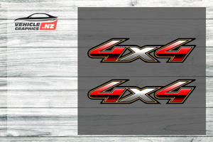 Products: Gradient 4x4 Decal 35036 4x4 Decals Vehicle Graphics NZ