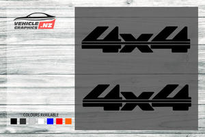4x4 Generic Vehicle Decals for utes 4x4 Decals Vehicle Graphics NZ