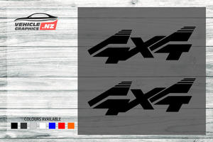 Products: 4x4 Car Decals 35028 4x4 Decals Vehicle Graphics NZ