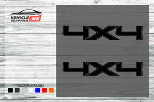 4x4 Generic Vehicle Decals for utes 4x4 Decals Vehicle Graphics NZ