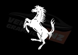 Prancing Horse T-Shirt Automotive Tees Vehicle Graphics NZ