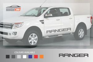 Ford Ranger Side Lettering Decal Ford Vehicle Decals Vehicle Graphics