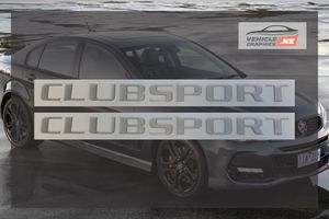 Holden Commodore Clubsport Decal Holden Vehicle Decal
