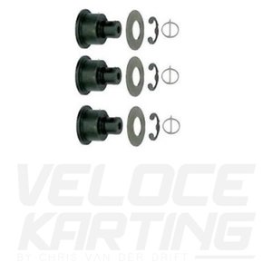 Kit 3 Bushings Complete Disc Brake - Veloce Karting PDB Racing Team New Zealand