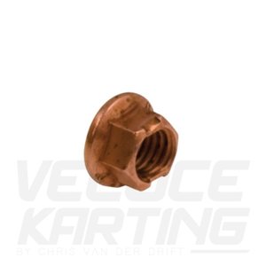 M8 Flanged Copper “K” Nut - Veloce Karting PDB Racing Team New Zealand