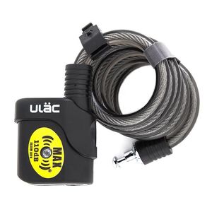 Cyclocross And Gravel: ULAC Bulldog Cable Alarm Key 12mm x 120cm