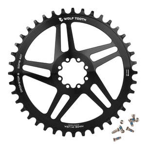 Sram: Wolf Tooth Sram 8 Bolt Dm Drop Stop Chainring