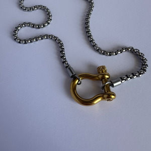 Solo Chains: Silver Box Chain Necklace