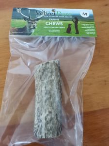 Products: Velvet Pure Hard Antler Chew – Medium