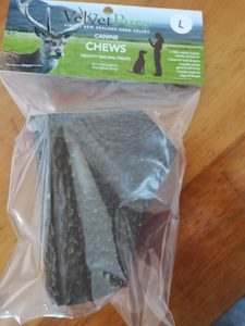 Products: Velvet Pure Hard Antler Chew – Large