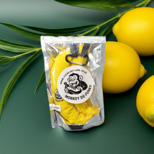 Lucas Dry Labs: Monkey De-Funky - Lemon Shoe Deodorizers