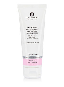 Products: ANTI AGEING 3 FRUIT ENZYME EXFOLIATING SCRUB 125gr Venus Beauty