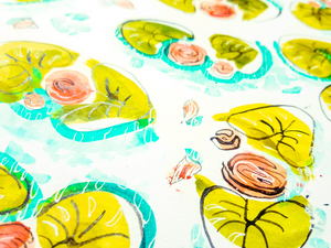 Lilies and leasure – Design – Vera Fine Art