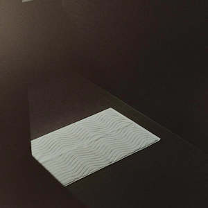 Eyre Organic Cotton Bath Mat  |  Ivory