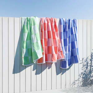 Whats New: Checkerboard Beach Towel