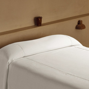 Bed Linen: Chateau Linen Bedcover | Ivory