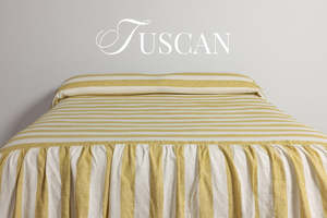 Bed Linen: Tuscan Bed Veil | Citrus | Queen