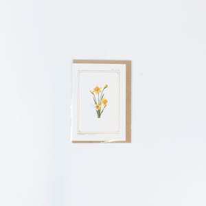 The Botanist Greeting Card | Daffodil