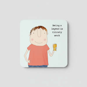 Kitchen Table: Coaster | Thirsty Work