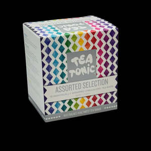 Tea Tonic 10 Teabag Box | Colourful