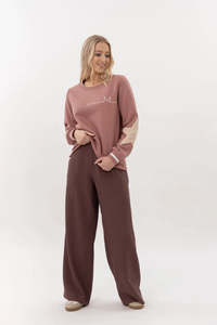 Mi Moso Sienna Pant | Blushing Plum