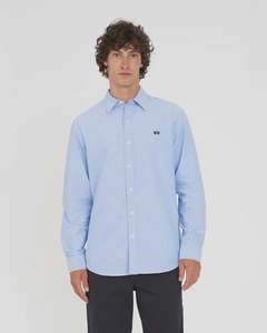 Huffer Classic Oxford shirt | Chambray